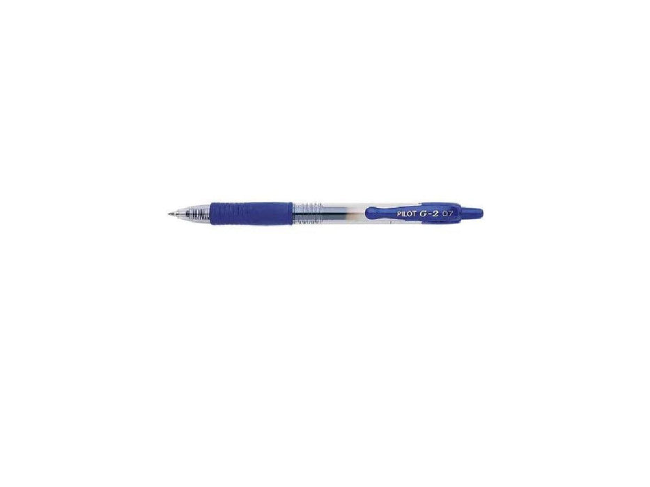 Pilot G2 Fine Retractable Ballpoint Pen 0.7mm - Blue (Pack of 12) - Altimus