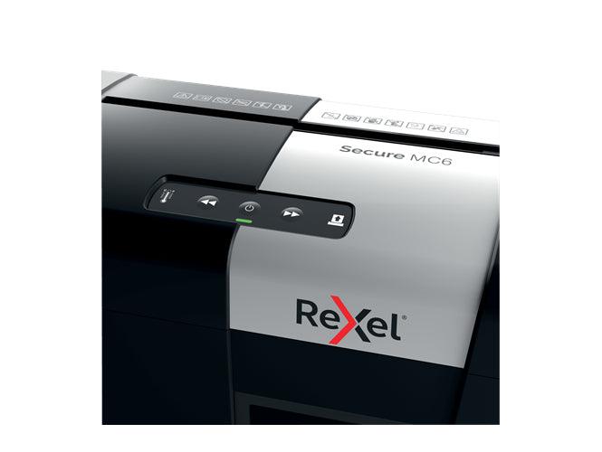 Rexel Secure MC6 Whisper-Shred Micro Cut Paper Shredder - Altimus