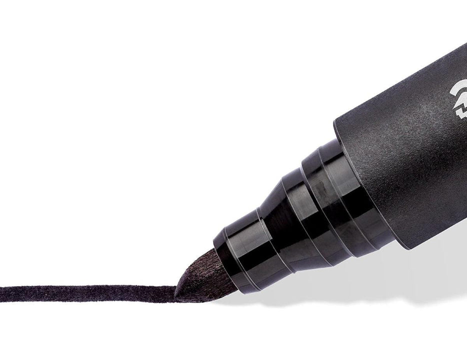 Staedtler Lumocolor Permanent Marker, Bullet Tip, Black - Altimus