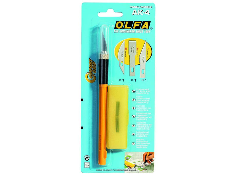 Olfa AK-4 Comfort Grip Premium Art & Graphics Cutter - Altimus