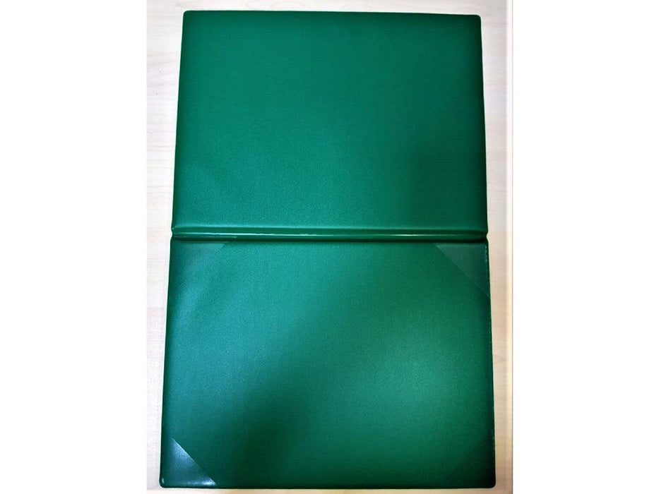 Certificate Folders Hard Cover Vinyl Material, Green Colour - Altimus