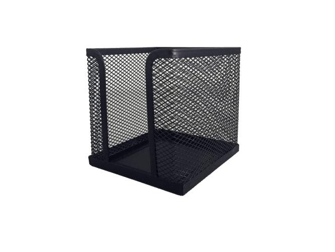 Deluxe Metal Mesh Memo Holder, Black - Altimus