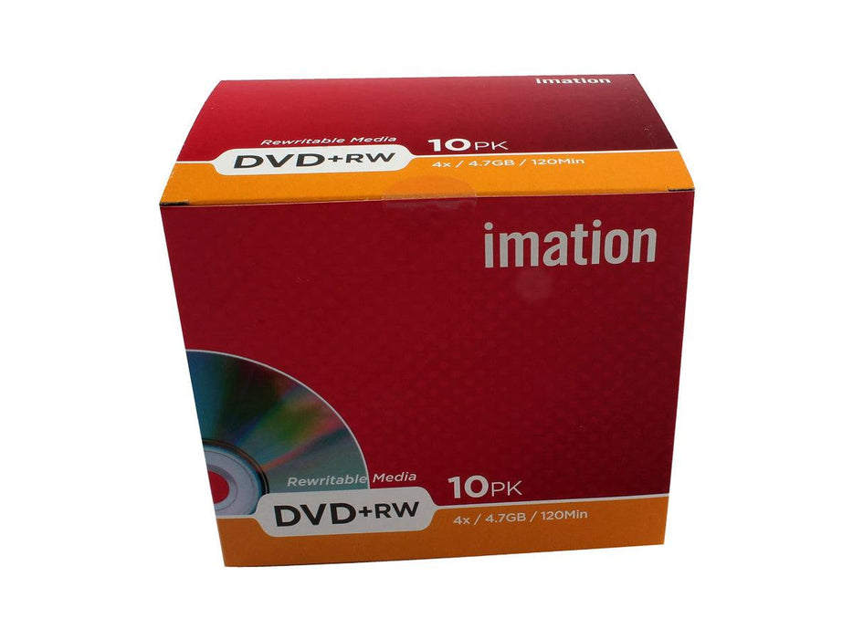 Imation DVD +RW 4.7GB Showbox (10 Packs) - Altimus