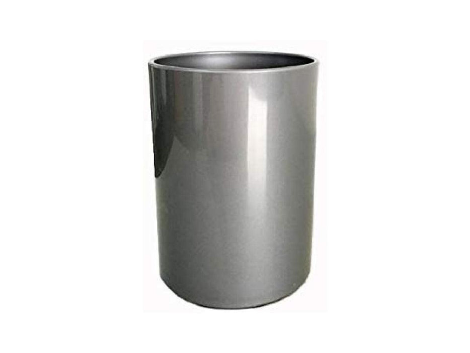 Deli Plastic Pen Stand, Round, Grey - Altimus