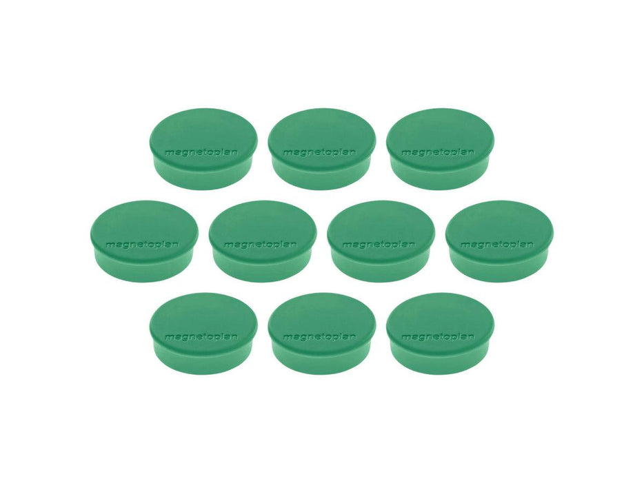 Magnetoplan Discofix Hobby Magnet 10pcs/pack Green - COP1664505 - Altimus