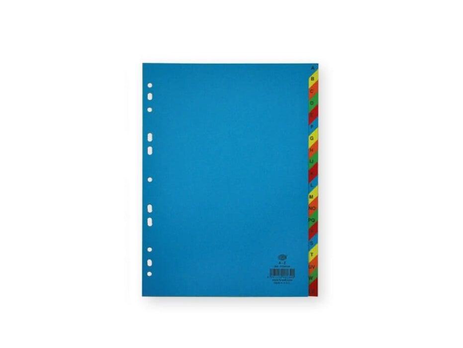Divider Manila Colored A4 A-Z (FSDV344) - Altimus