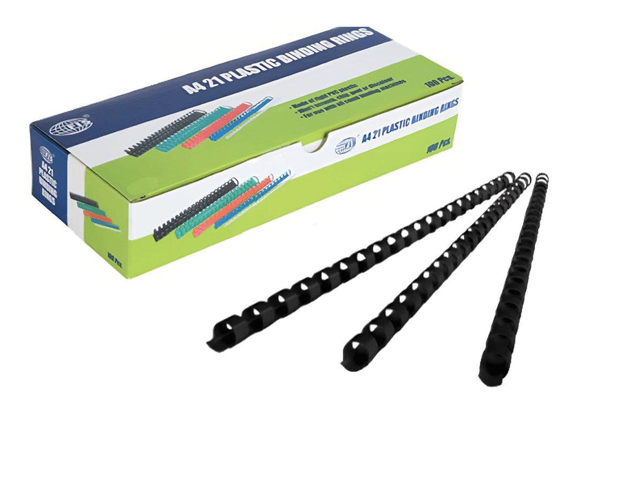 8mm Comb Binding Rings 100/Box - Altimus