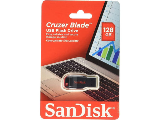 Sandisk Cruzer Blade USB Flash Drive - 128GB - Altimus