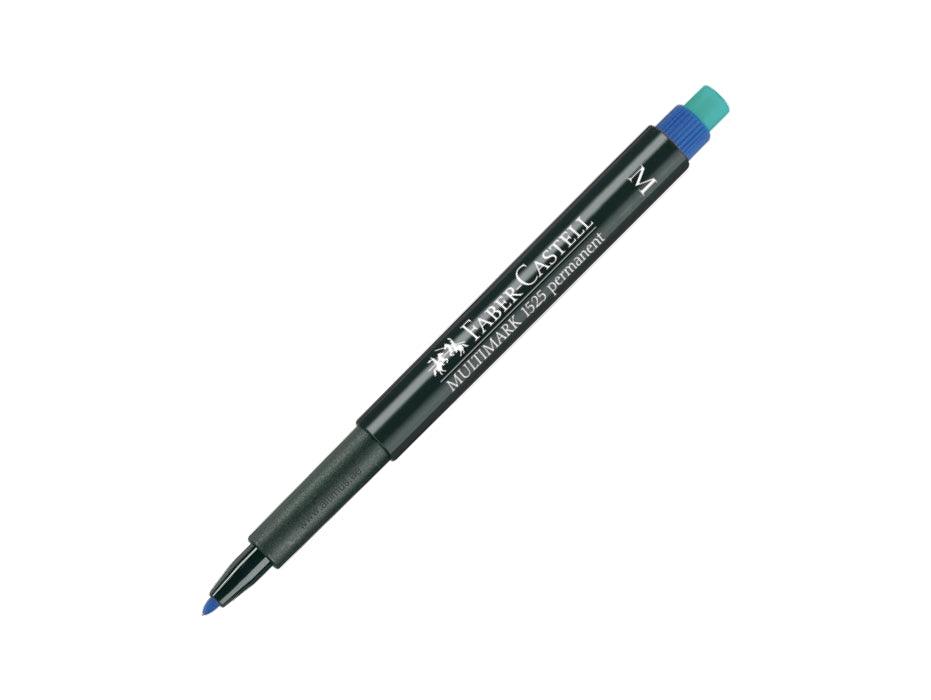 Faber Castell Multimark 1525 Permanent Medium 1.0mm, Blue - Altimus