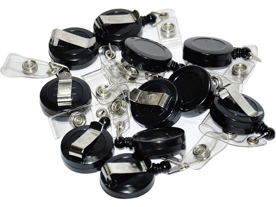 Name Badge Reels, 1X25 Pkt (FSNAYO001BK) - Altimus