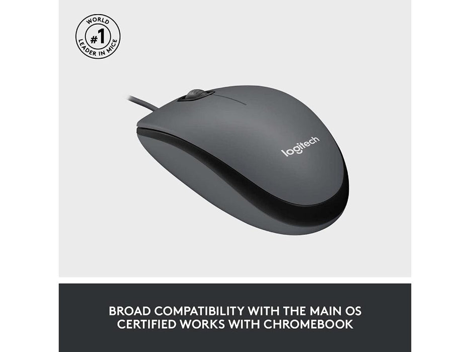 Logitech M100 Optical Mouse - Altimus