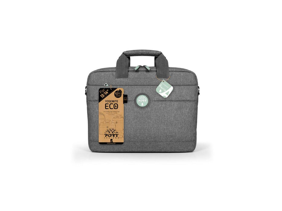 Port Designs Yosemite Eco Top Loading Laptop Bag, 15.6inch - Grey (400701) - Altimus