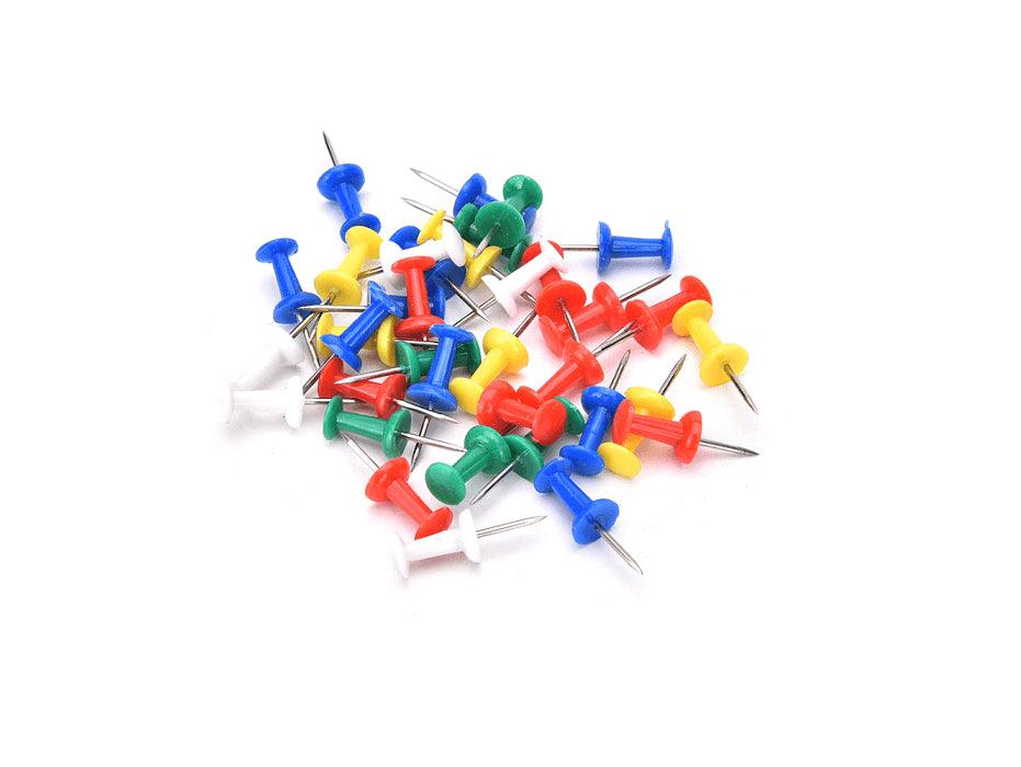 Assorted Colors Push Pin 50/box - Altimus