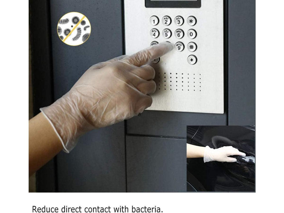 Vinyl Disposable Gloves Powder Free 100pcs-pack – Medium - Altimus