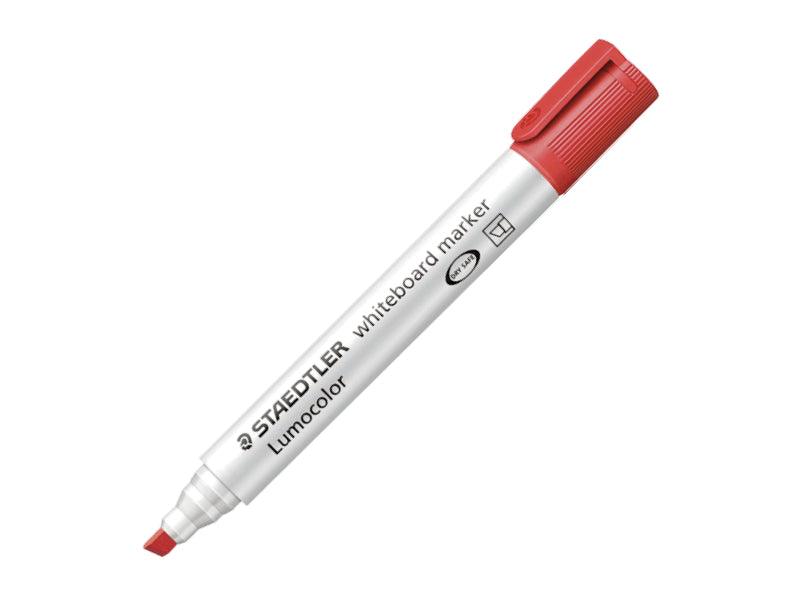 Staedtler Lumocolor White Board Marker Chisel Red - Altimus