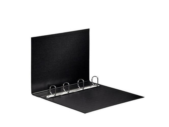 Alpha Presentation Binder 4 Rings A4, 76mm Spine, Black (408-BK) - Altimus