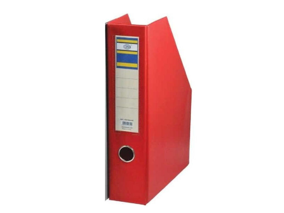 PVC Magazine File, A4 Size, Broad, Red (FSOTMAGF9RE) - Altimus