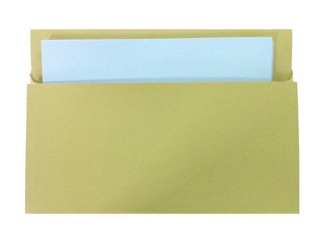 Premier Document Wallet Full Flap, 285gsm, F/S, 5/pack, Buff - Altimus