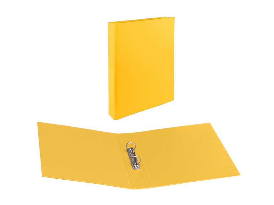 Alpha Presentation Binder 2 Rings A4 76mm Spine Yellow (208-YW) - Altimus