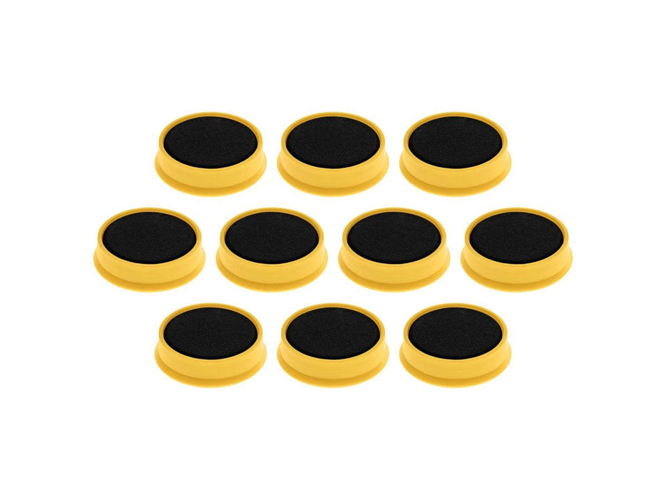 Magnetoplan Discofix Hobby Magnet 10pcs/pack Yellow - COP1664502 - Altimus
