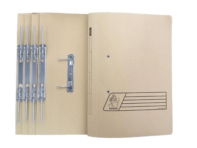 Premier Spring Transfer File, 5/pack, Buff - Altimus