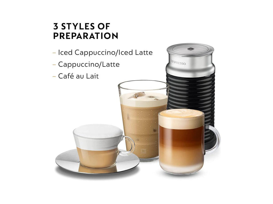 Nespresso Aeroccino 3 Milk Frother Black - Altimus