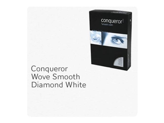 Conqueror Paper, A4, 100gsm, Diamond White, Wove Finish, 500sh/Pack - Altimus