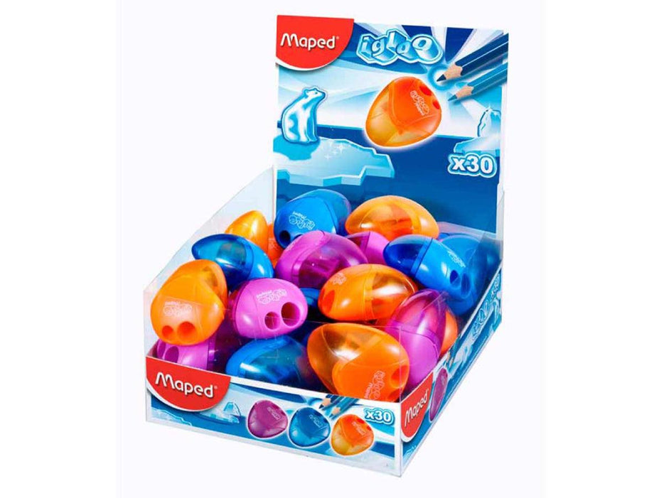 Maped MD-534756 Igloo, 2 Holes Sharpener (box of 30) - Altimus
