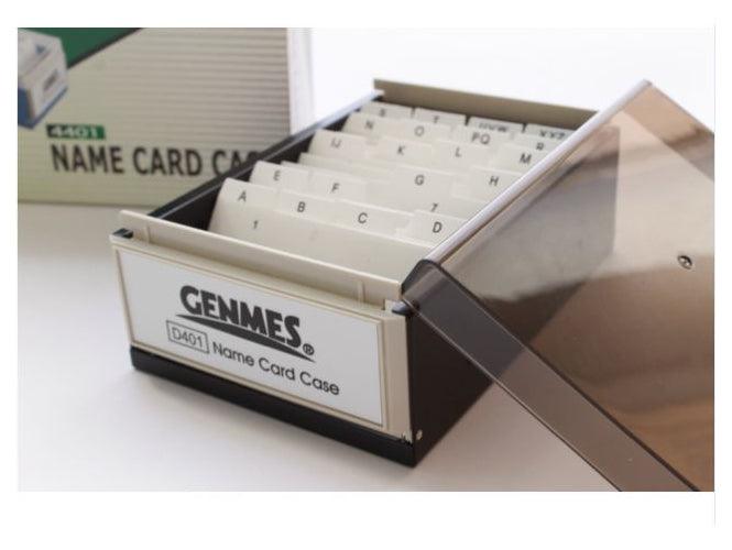 GENMES Business Card Case with A-Z Index, 400 Cards - Altimus