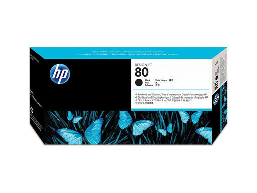 HP 80 Black Printhead and Printhead Cleaner (C4820A) - Altimus