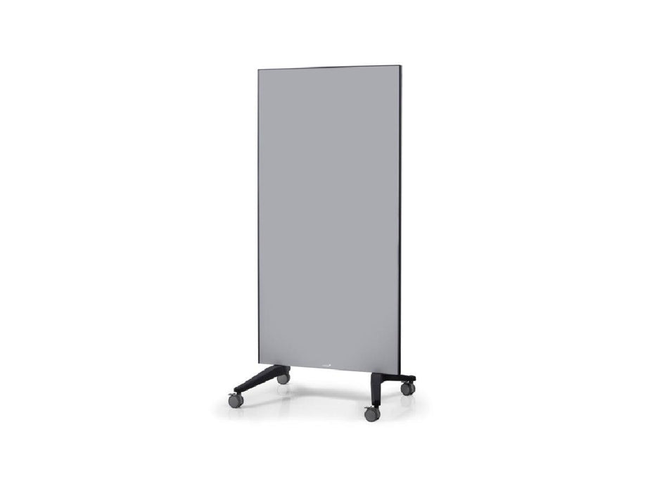 Legamaster Mobile GlassBoard Grey 90 x 175cm Part No. 7-105400 - Altimus