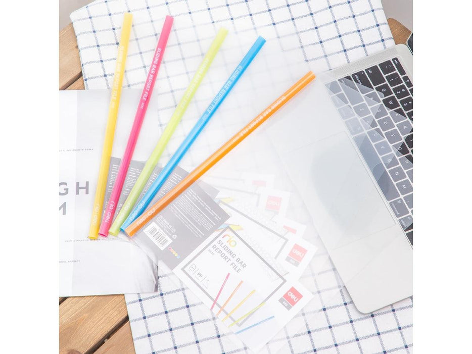 Deli Transparent Slide Bar Set 5/pack - 5530 - Altimus