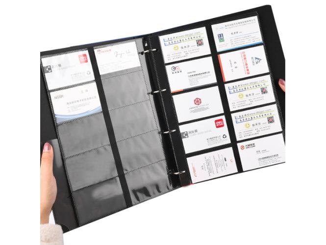 Deli 5794 Name Card Holder, A4, 600 Cards Capacity - Altimus