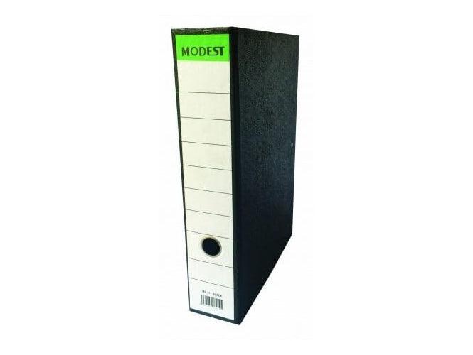 Modest MS-311 Laminated Closed Rigid Box File, F/S - Black - Altimus