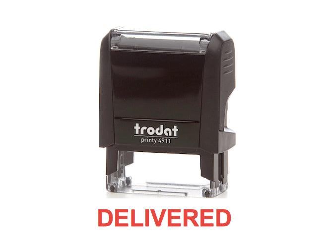 Trodat Printy 4911 Stamp "DELIVERED" - Red - Altimus