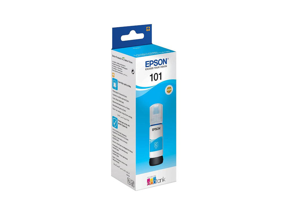 Epson 101 EcoTank Ink Bottle - 70ml, Cyan - Altimus