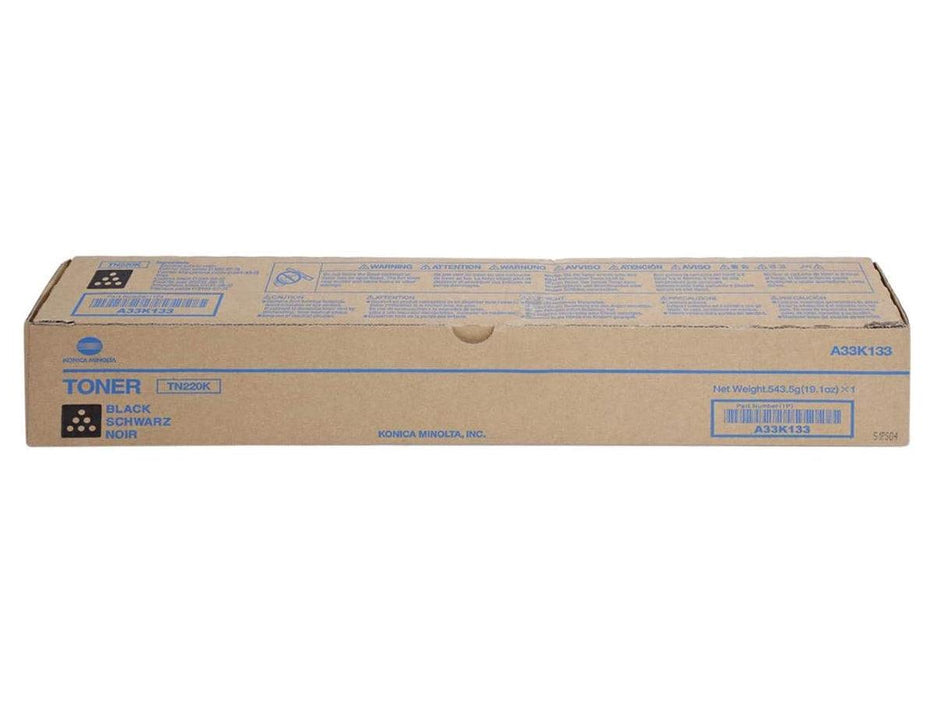 Konica Minolta TN-220K Black Toner Cartridge - Altimus