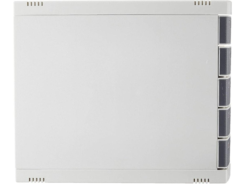 DELI E8855, 5 Drawer Plastic Cabinet with Lock - Grey - Altimus