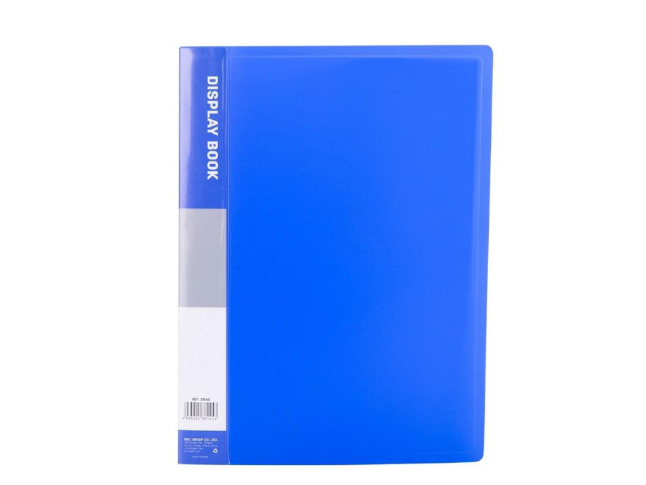 Deli Clear Book A4 Assorted Colors, 20 Pockets, E38145 - Altimus
