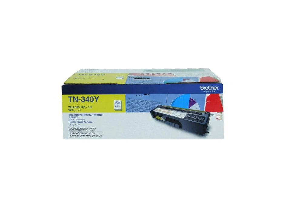 Brother TN-340 Yellow Toner Cartridge (TN-340Y) - Altimus