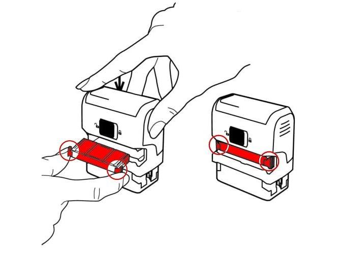 Trodat 4750 Ink Pad Refill Red-Violet - Altimus