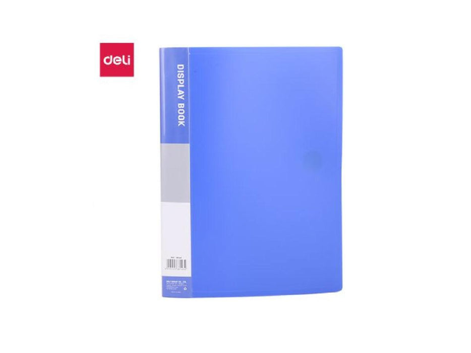 Deli 5002 Clear Book A4 Assorted Colors 20 Pockets - Altimus