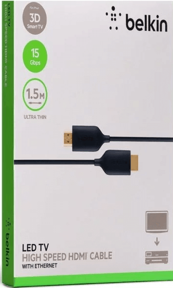 Belkin High Speed HDMI Cable with Ethernet 1.5M AV10154BF15m - Altimus