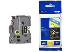 Brother P-touch 12mm TZ-335 Laminated Tape, 8 m, White on Black - Altimus