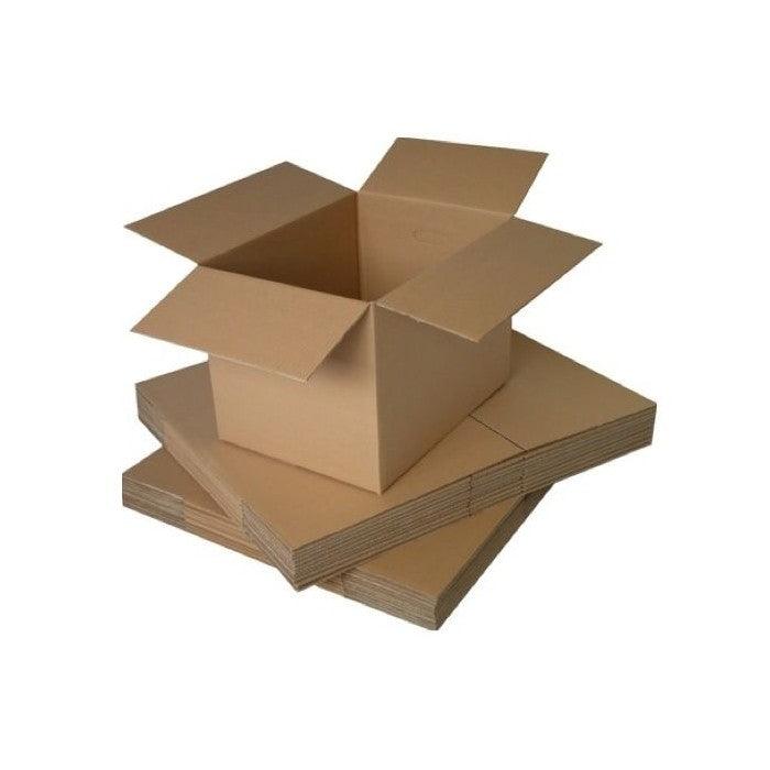 Corrugated Kraft Board Storage Box, 60x60x80cm, Flat packed - Altimus
