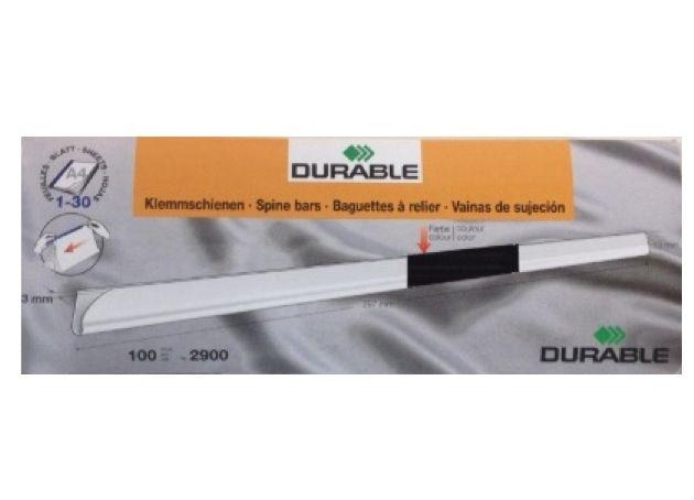 Durable Spine Bar 3mm 100-box, Black - Altimus