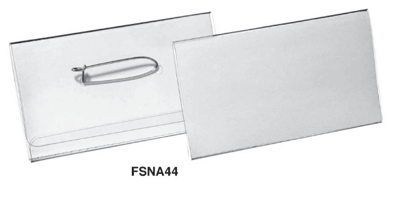 Name Badge with Pin, 1X50 Pkt (FSNA44) - Altimus