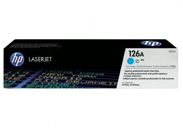 HP 126A Cyan Toner Cartridge (CE311A) - Altimus