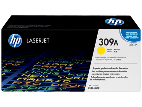 HP 309A Yellow Toner Cartridge (Q2672A) - Altimus