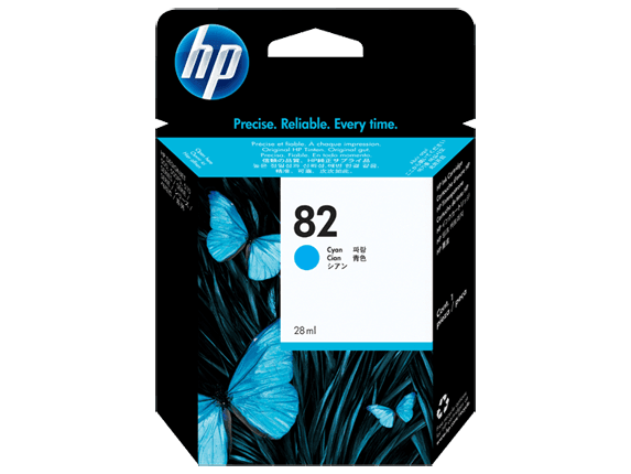 HP 82 Cyan 28ml Ink Cartridge (CH566A) - Altimus
